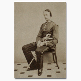 Charles George Cornwallis Eliot in Grenadier Guards Uniform, 1861 (Port Eliot Collection)
