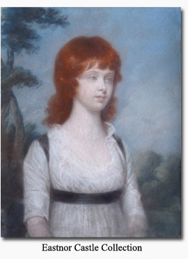 Harriet Hester Eliot (Pastel Portrait, 1798) Courtesy of Eastnor Castle Collection