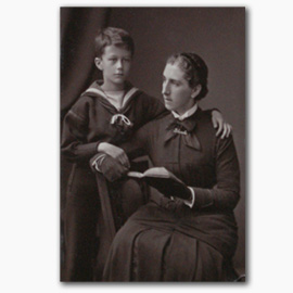 Photograph of Montague and Constance Eliot (1879), Port Eliot Collection