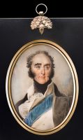 Miniature of John James, Marquess of Abercorn