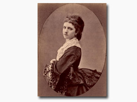 Edith Blanche Pringle (c. 1867, photographed in Italy)