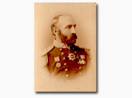 Captain John Eliot Pringle, R.N. (1883, Photo by Abdullah Freres, Constantinople)