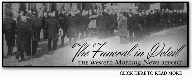 Read the Report of the Funeral of John Granville Cornwallis Eliot (Western Morning News)