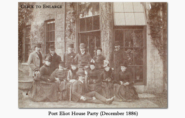 Port Eliot House Party, December 1886 (Box T1 05)