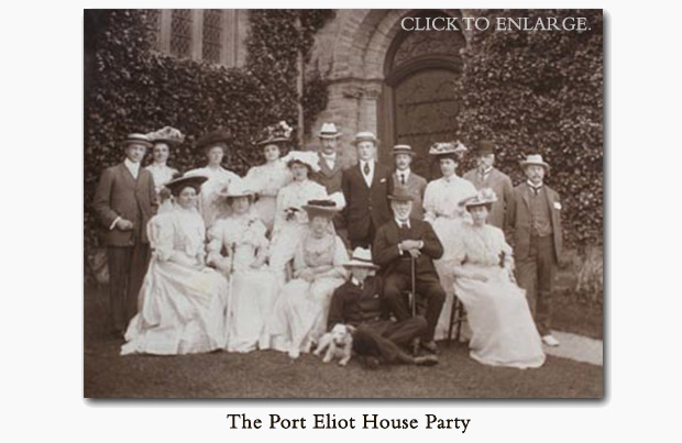 Port Eliot House Party on 30 Aug 1906 (Port Eliot Collection)