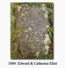 Click for Image of Vault Plaque (Edward and Catherine Eliot)