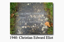 Click for Image of Vault Plaque (Christian Edward Eliot)