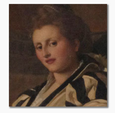 Portrait of Emily Harriet Labouchere by Sir William Richmond, 1874 (Port Eliot Collection)