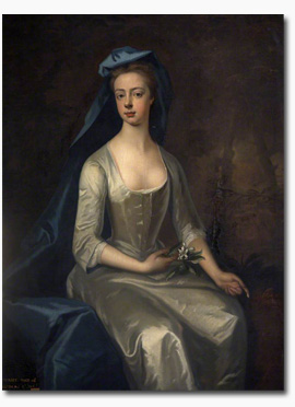 Harriot Craggs Eliot by Michael Dahl