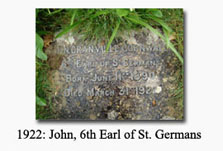 Click for Image of Vault Plaque (John Granville Eliot)